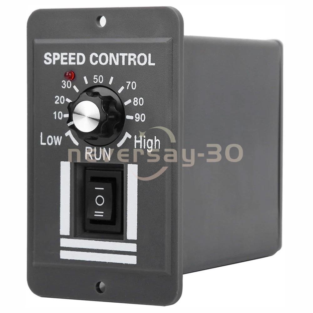 PWM DC 40A Motor Speed Controller 12V 24V 36V 48V Variable Speed Switch Reverse