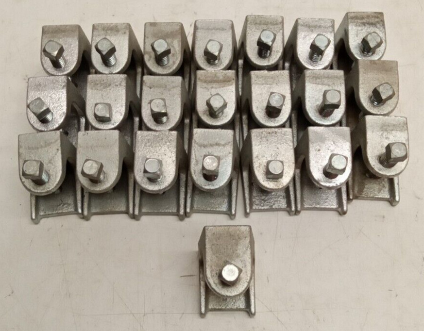Bridgeport 951 Malleable Beam Clamp Zinc Electro-Plated (Lot Of 22)