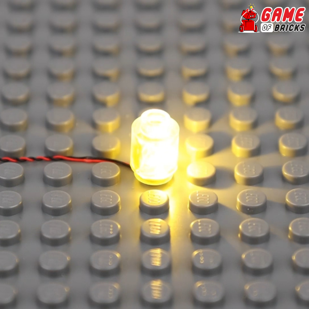 Game of Bricks Rotating BIT Lights for LEGO® sets (Size 15 CM - Pack of 2)