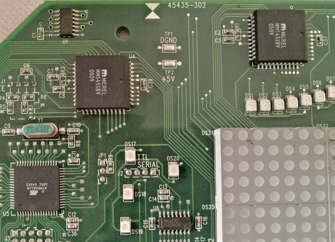 Precor Upper Console Display Circuit Board