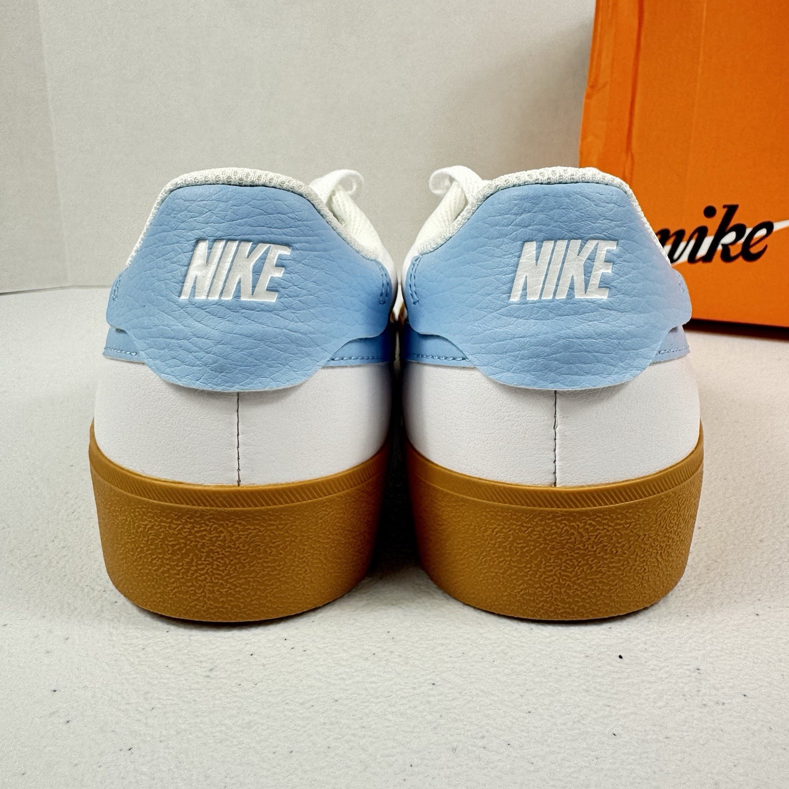 Nike Court Shot Sneakers White Blue Gum Men’s Sizes 7 8 9 10 Style FQ8146-114