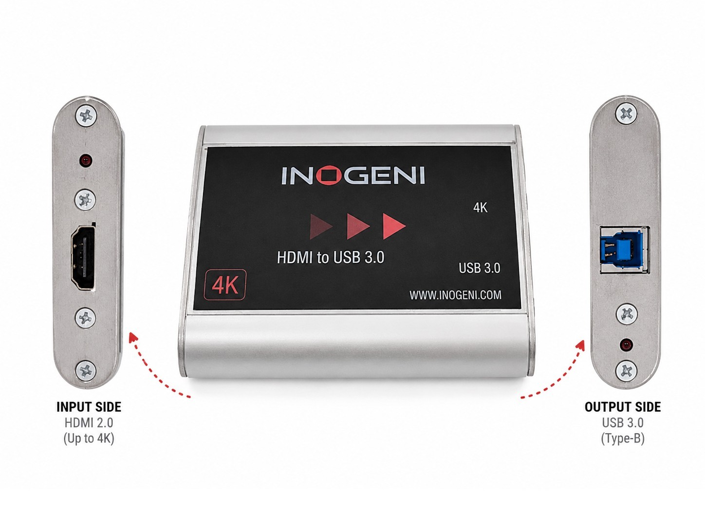 Inogeni - 4K HDMI to USB 3.0 - Professional Video Capture Card 4K2USB3