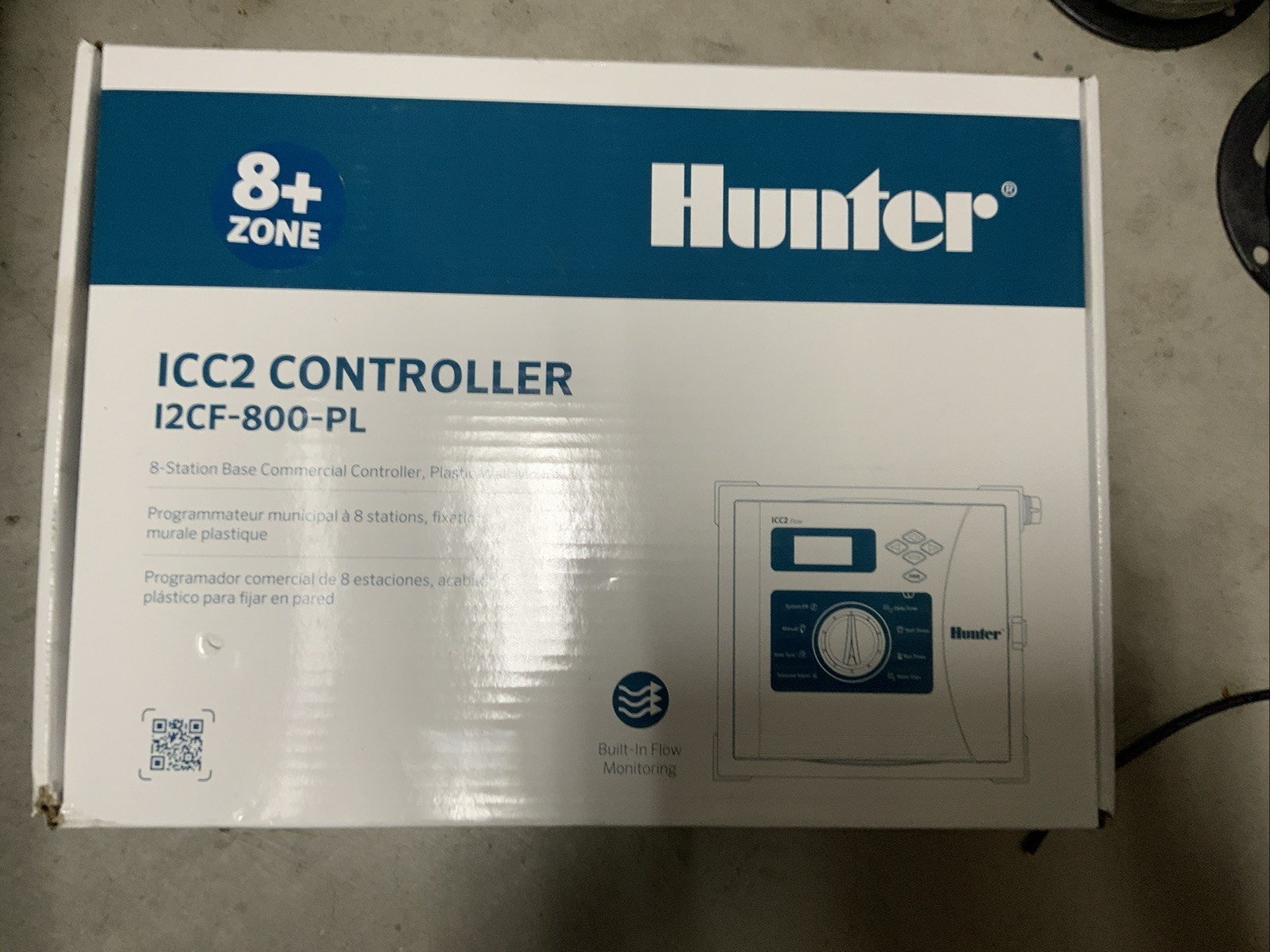 Hunter Sprinkler Irrigation Controller 8 Station Up to 54 (12CF800PL)