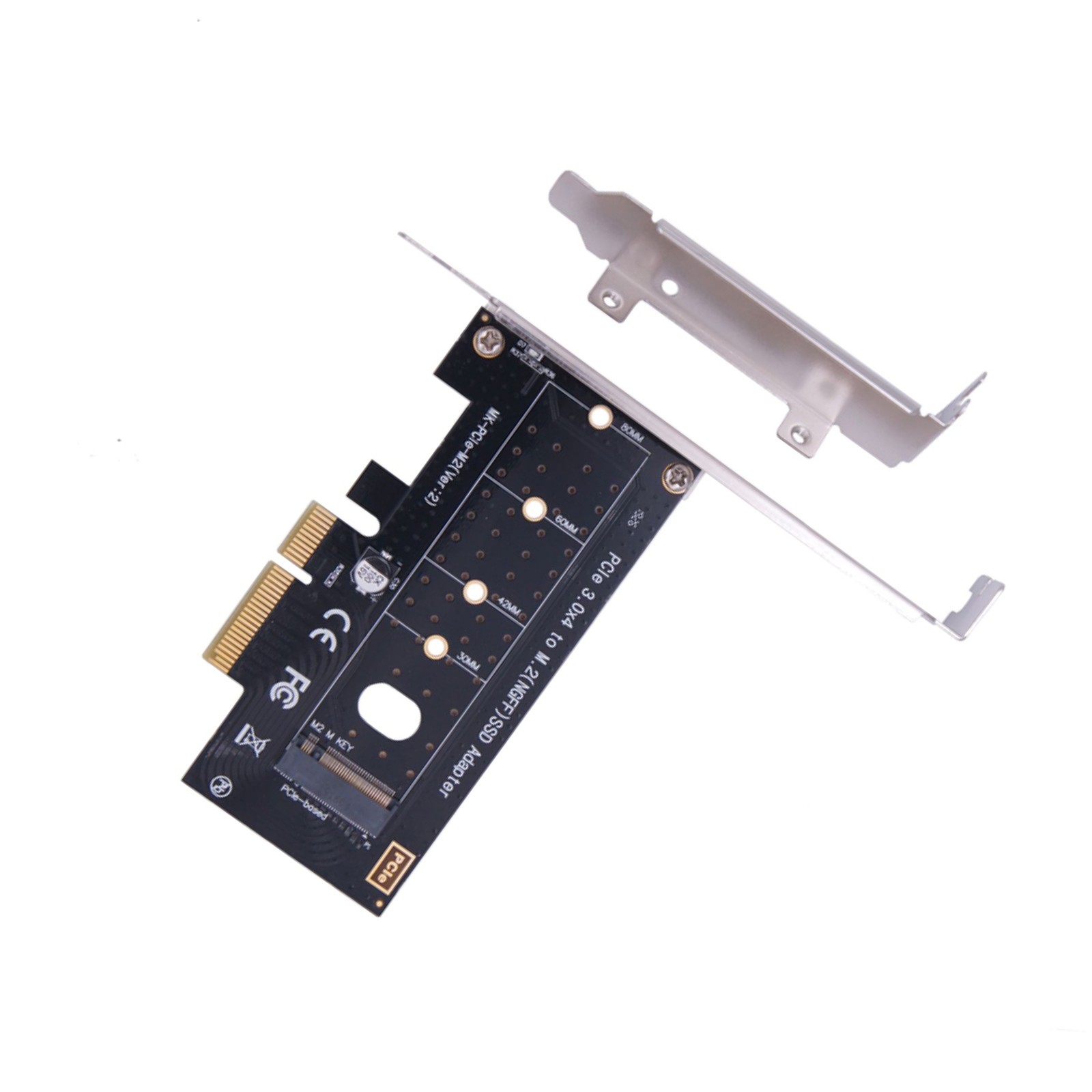New M.2 NVME SSD To PCIe 3.0 X4 Adapter Card Desktop Expansion Conversion Card