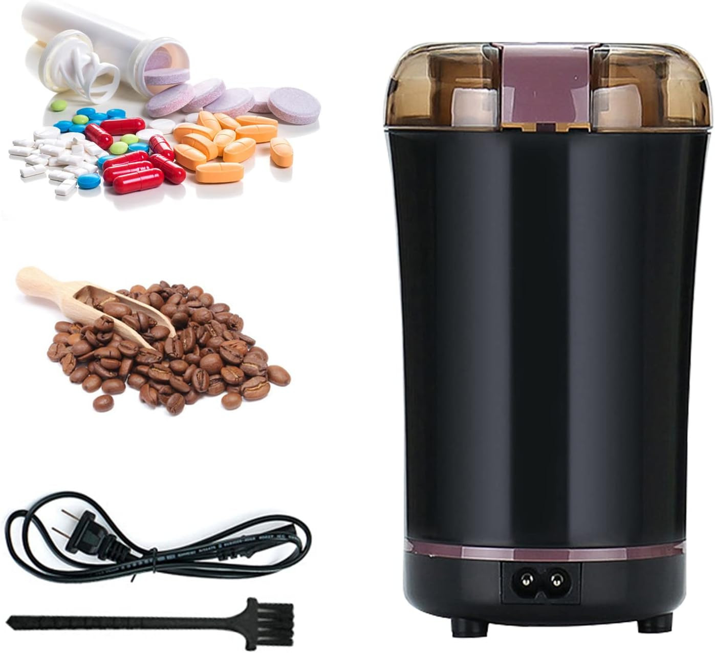Multifunctional Electric Pill Crusher Grinder- Grind the Medicine and Vitamin O