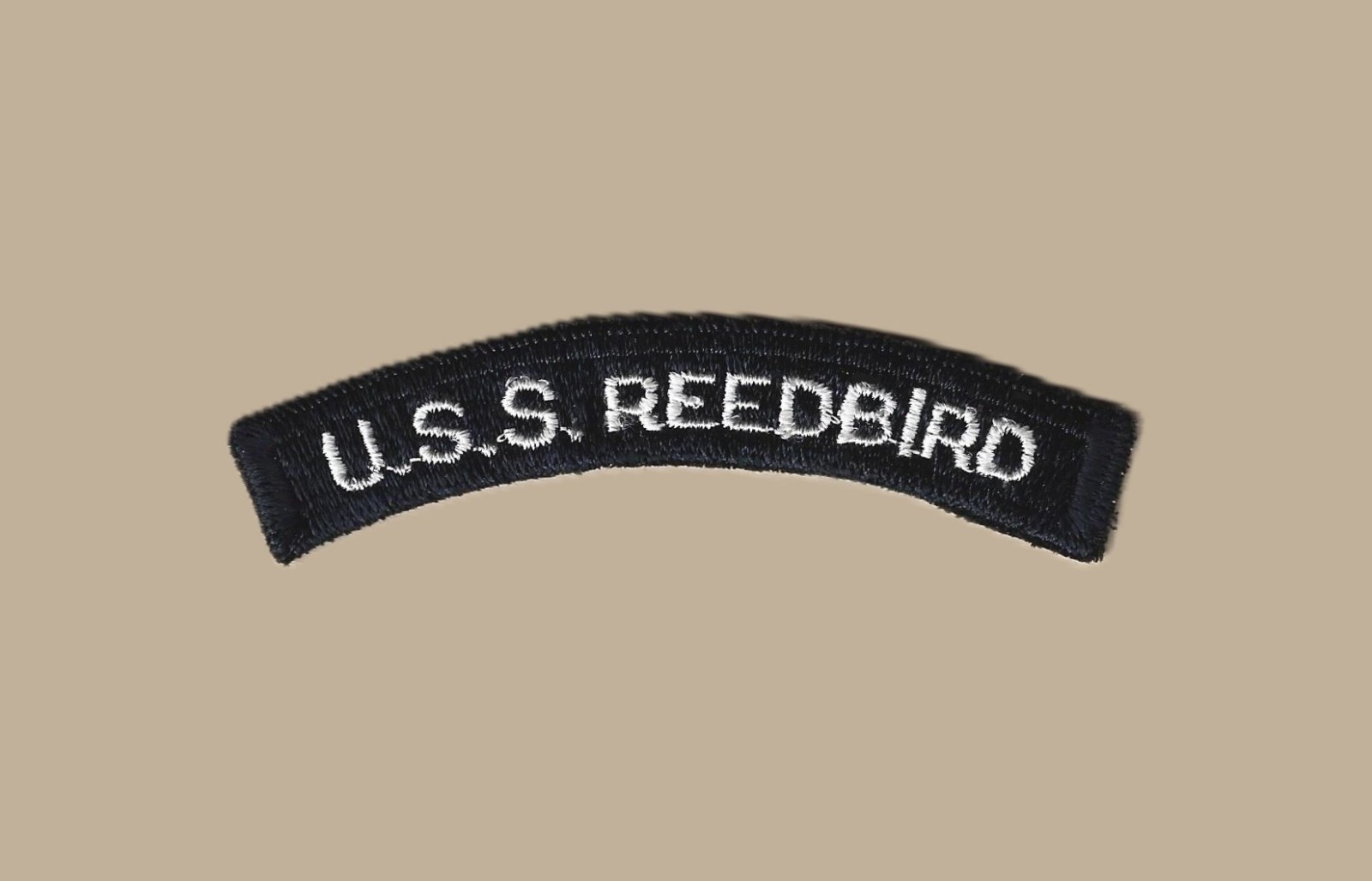 US Navy MSC[O] 51 AMS-51 YMS-291 USS Reedbird Minesweeper UIM Rocker Tab (01)