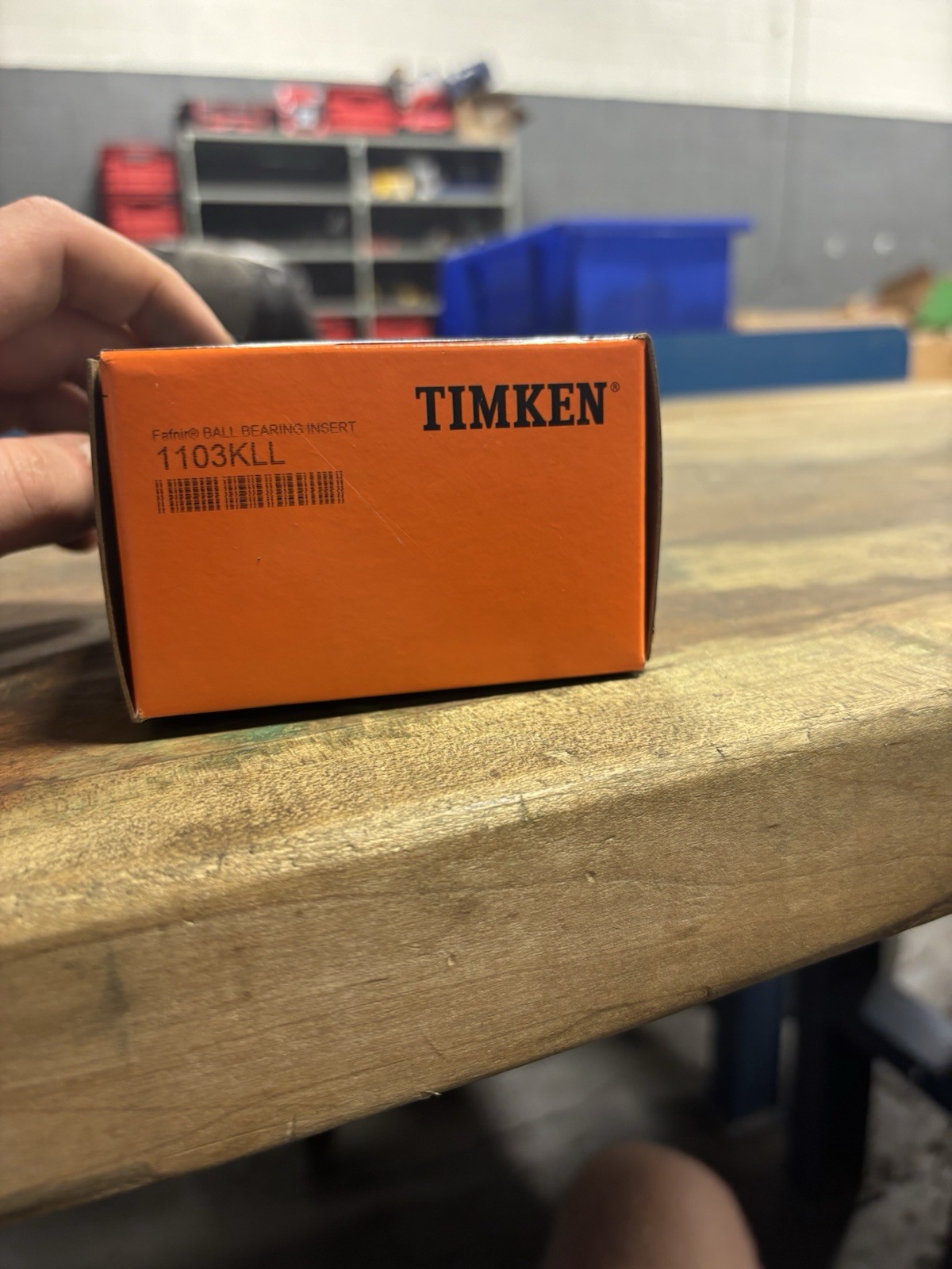 NEW TIMKEN 1103KLL + COL BALL BEARING