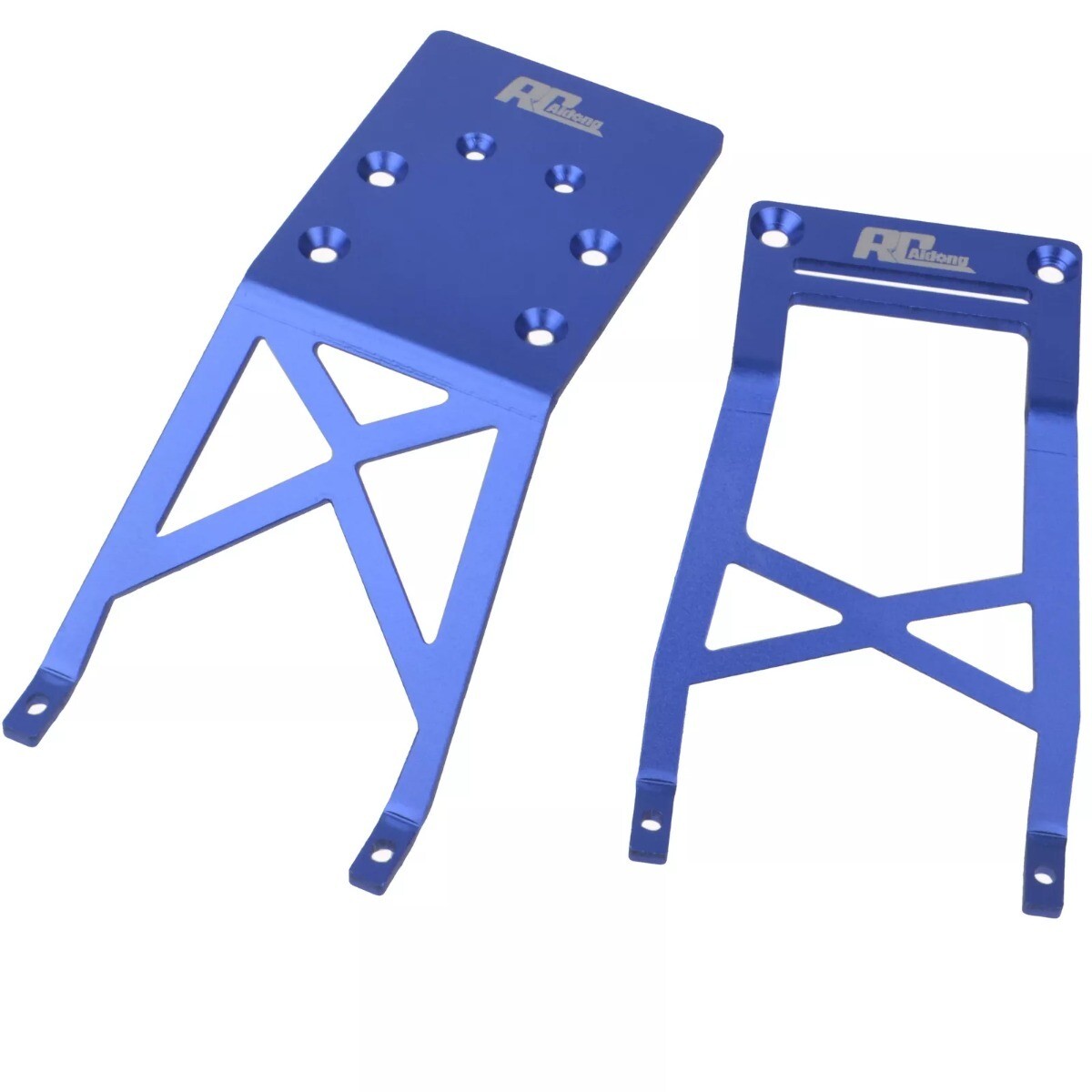 Aluminum Front Rear Skid Plate for Traxxas 2wd Stampede VXL, Stampede XL-5 Parts