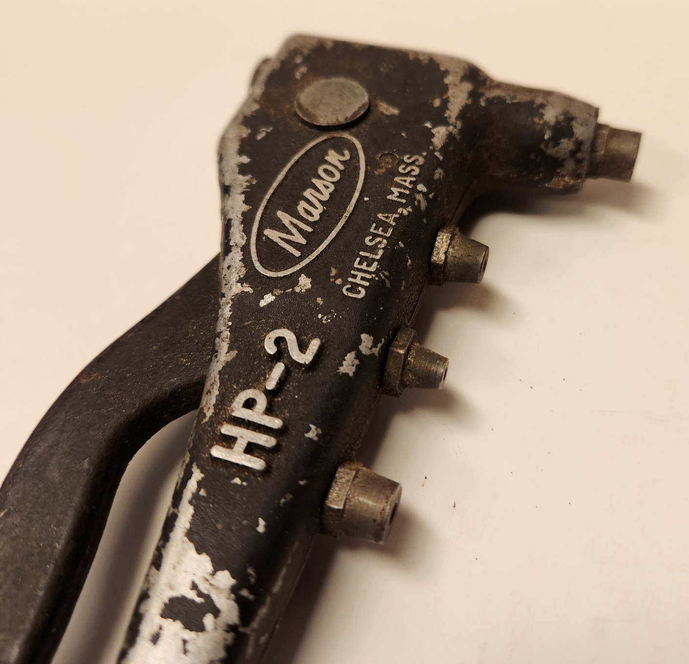 MARSON HP-2 HAND RIVET GUN TOOL KLIK FAST HEAVY-DUTY RIVETER