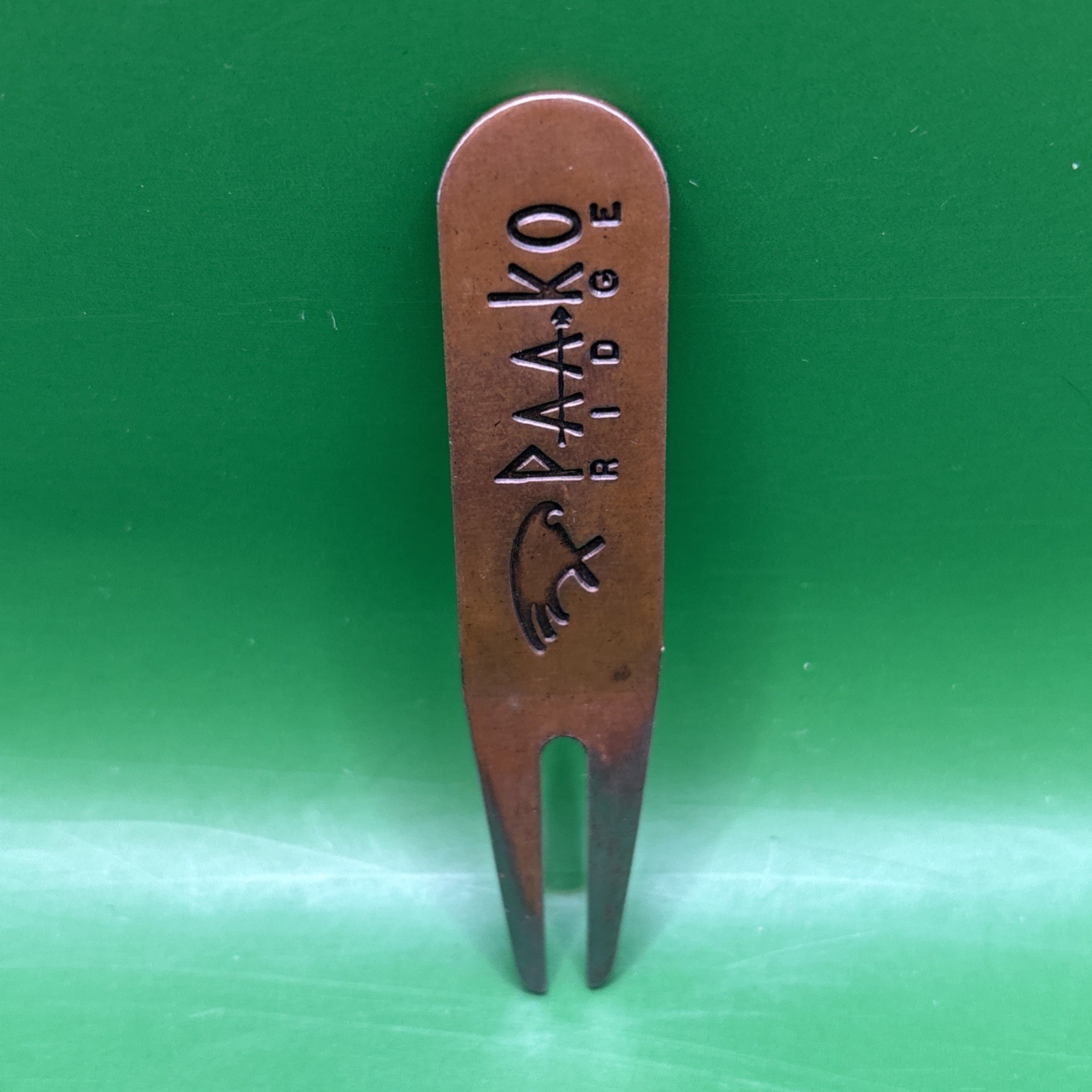 Vintage Paako Ridge Golf Club Golf Course 3" Metal Divot Tool - Sandia Park, NM