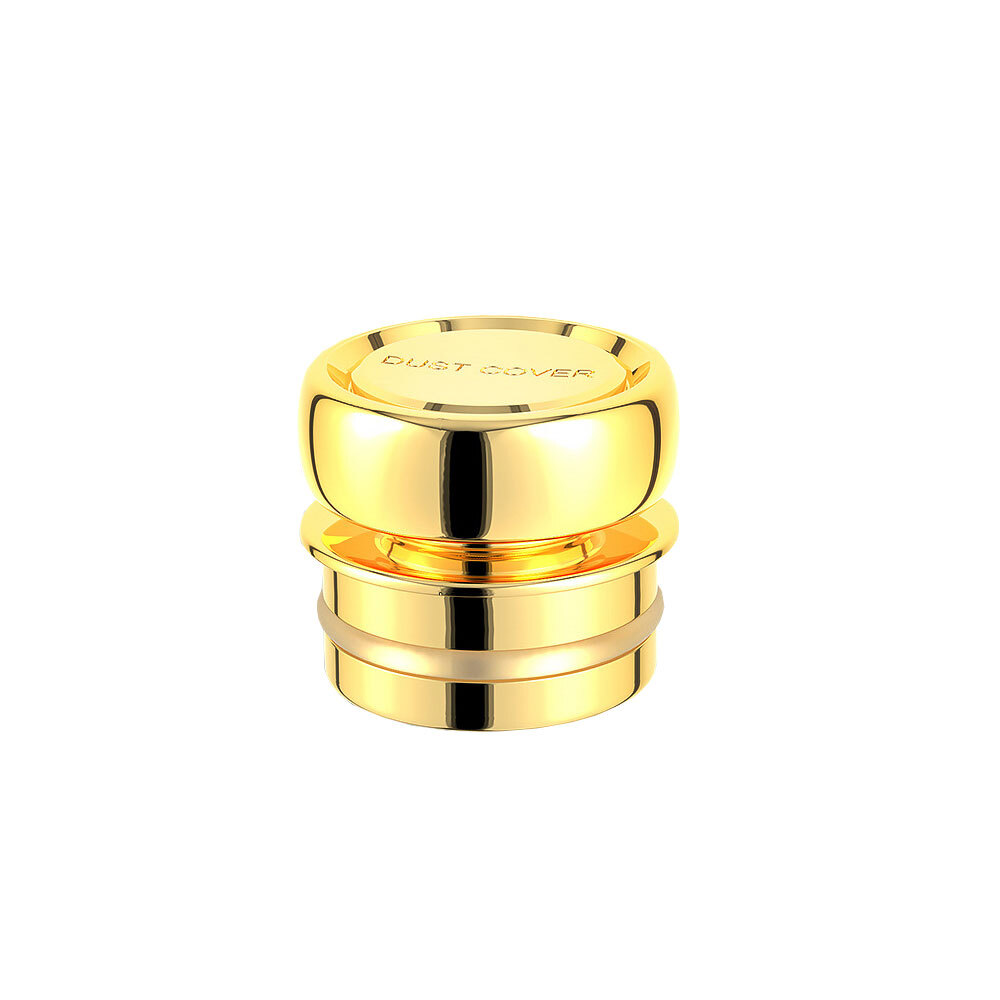 Chrome Button Caps Car Cigarette Lighter Cover Plug Cover Dustproof Replacement