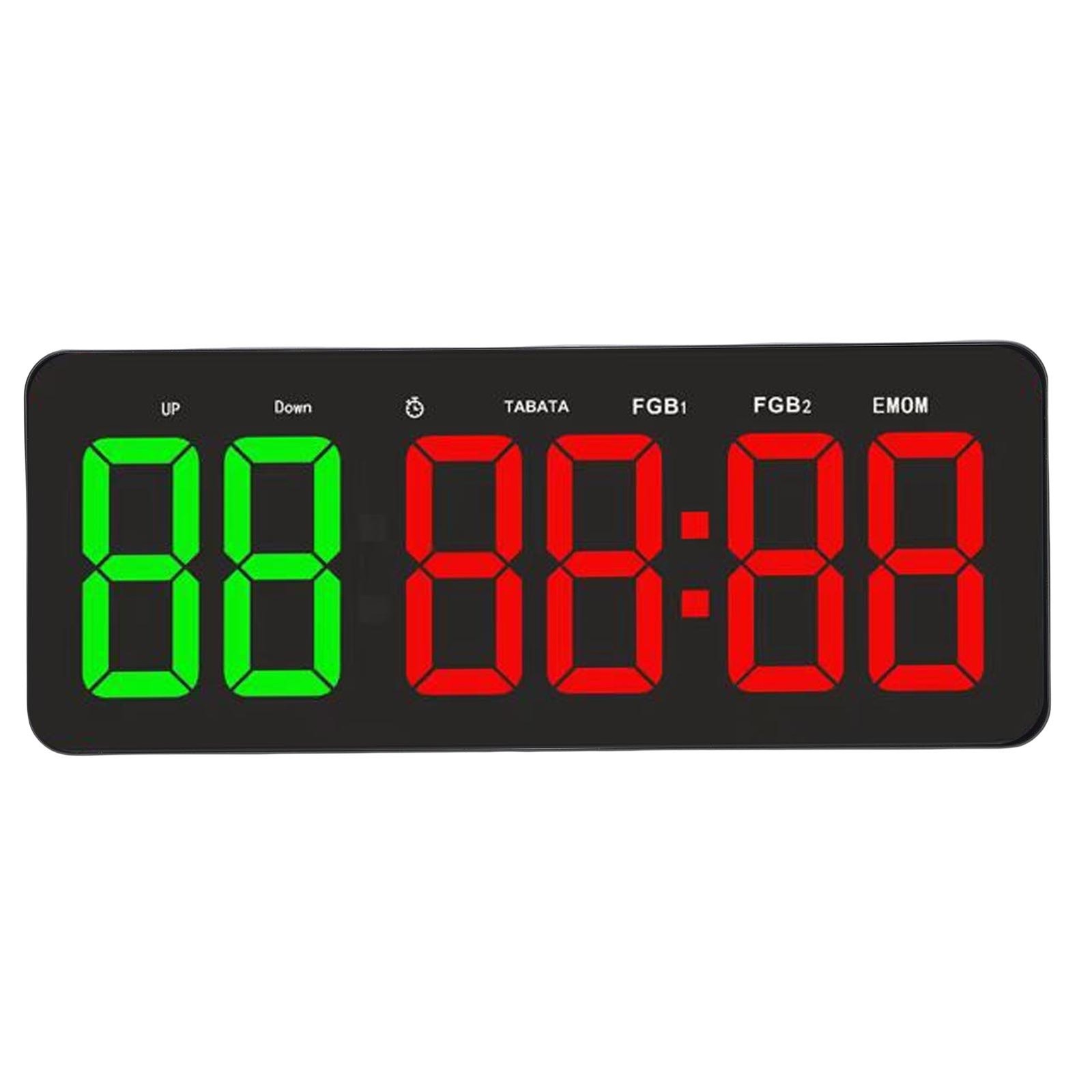 Interval Fitness Timer Versatile With Remote Control For Gyms Easy To Use