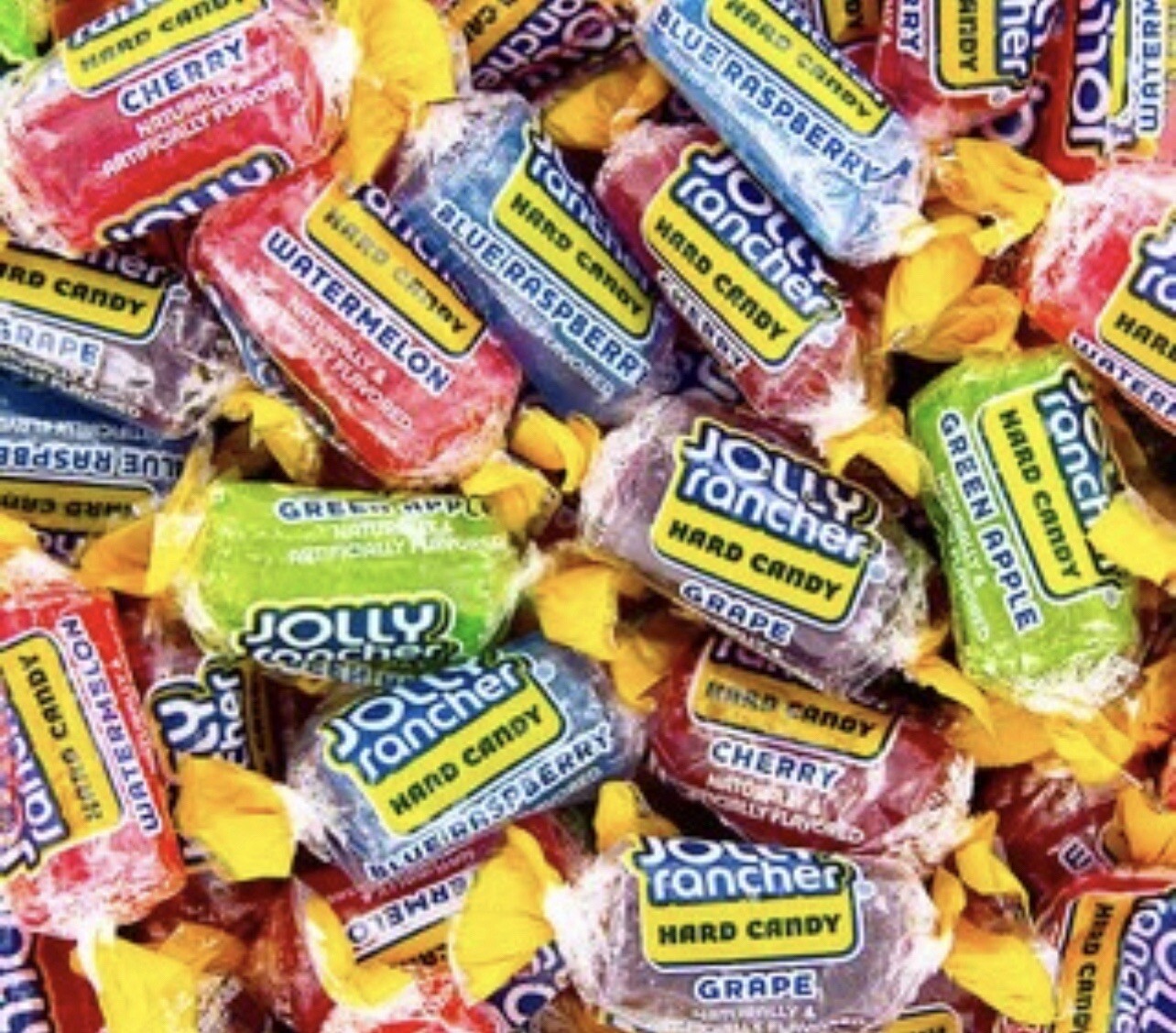 Jolly Rancher Hard Candy, 5 Assorted Flavors, Bulk Candy 8oz Bag
