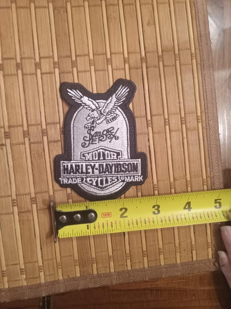 Harley Davidson Ride Free Eagle Motorcycle Patch