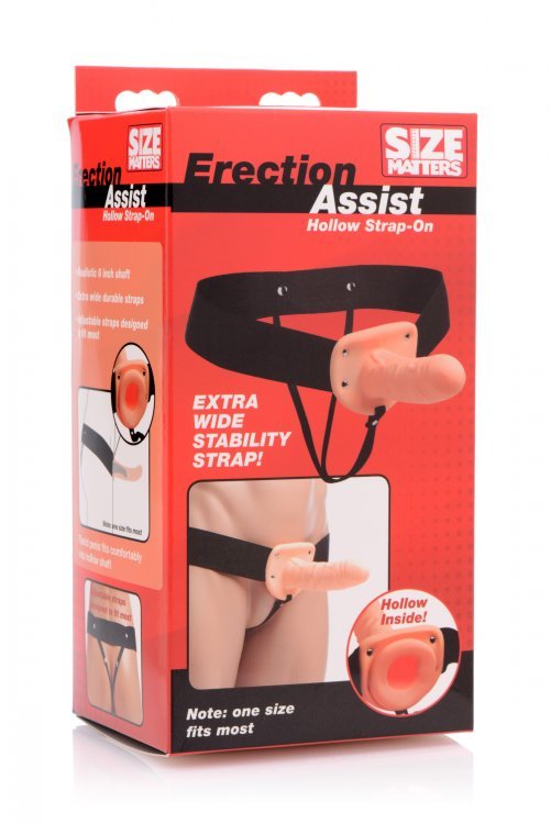 Size Matters Erection Assist Hollow mens Erectile Dysfunction Device