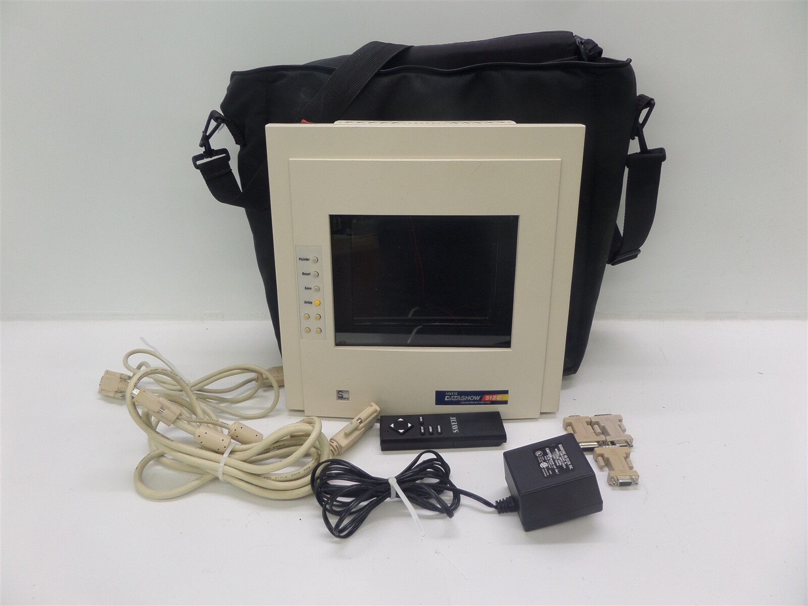 Sayeit DataShow 512C Color Projection Panel w/ Case, Power Adapter & Remote