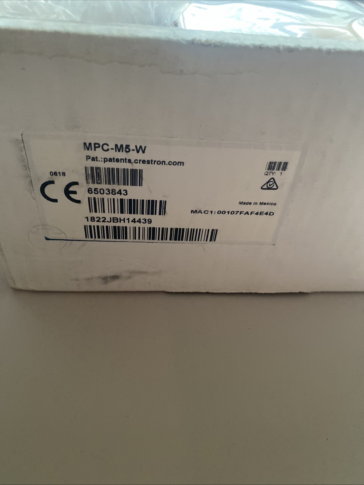 Crestron Mpc-m5-w Media Presentation Controller