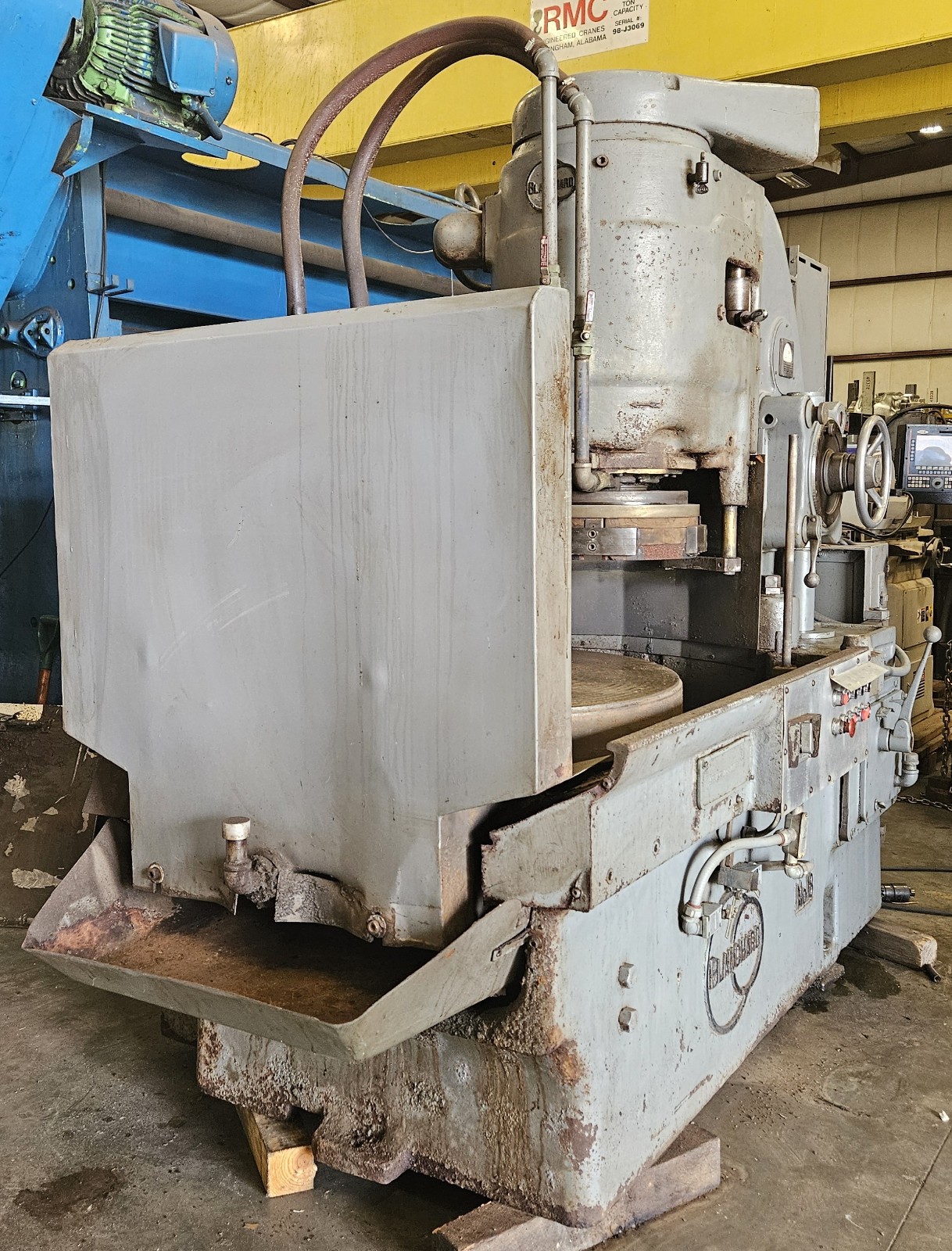 36" BLANCHARD MODEL NO.18 VERTICAL SPINDLE ROTARY SURFACE GRINDER MODEL: NO.18