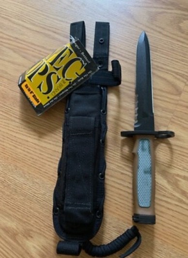 CAMILLUS CAM1A3  BAYONET WITH NYLON SHEATH