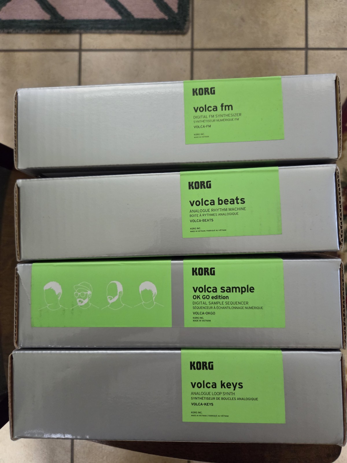 Korg Volca Bundle: Beats, Sample, FM, Keys