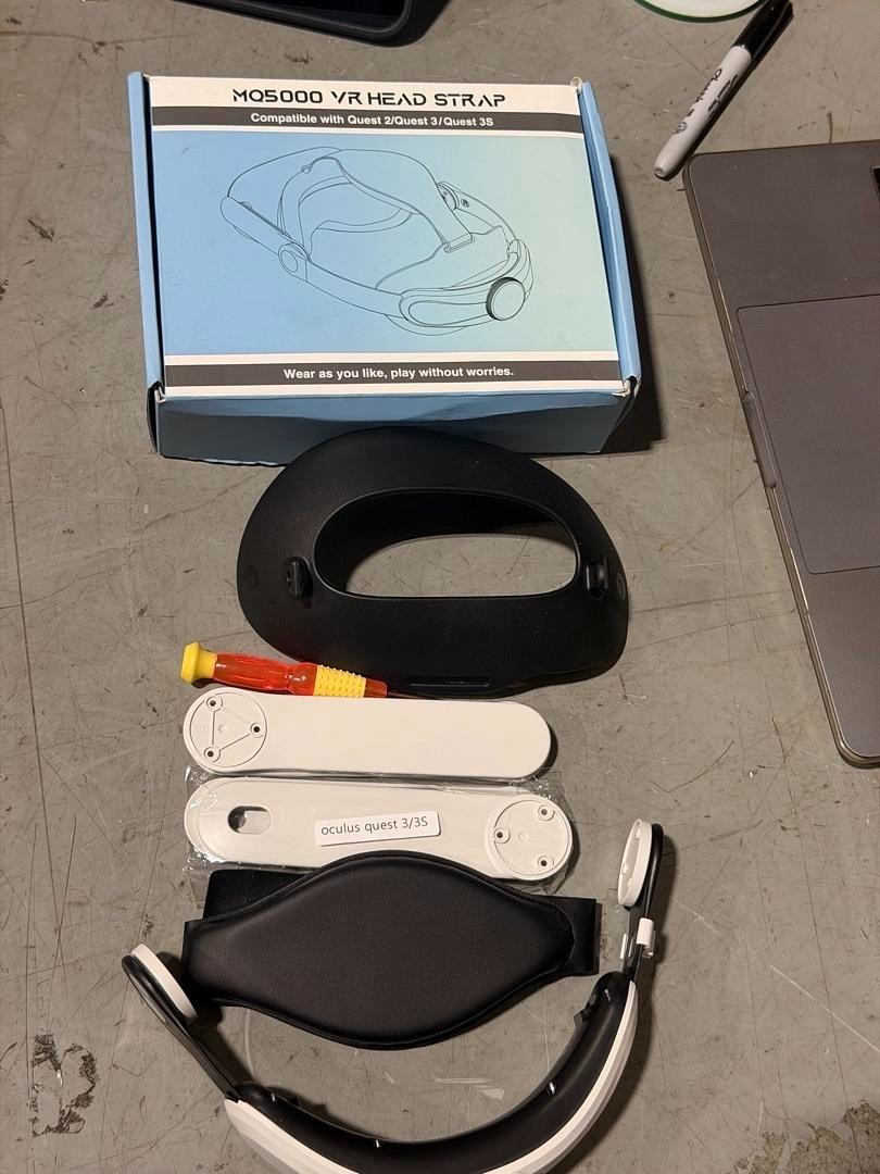 Adjustable Head Strap Fit for Oculus/Meta Quest 2 VR Headset