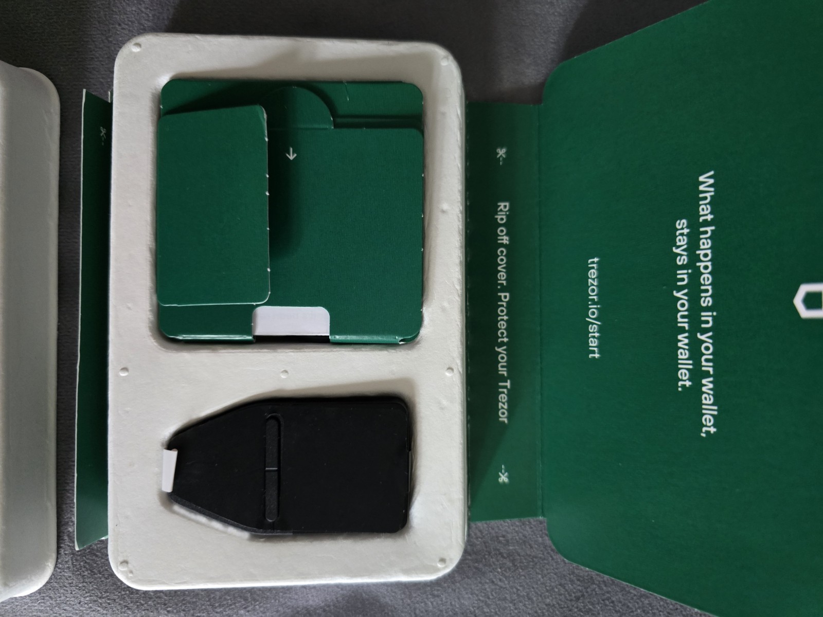 Trezor Safe 3 - Secure Element Protected Crypto Hardware Wallet - Cosmic Black