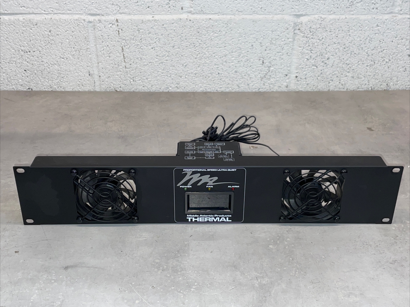 Middle Atlantic UQFP-2D Ultra Quiet Fans 2RU Rack Mount
