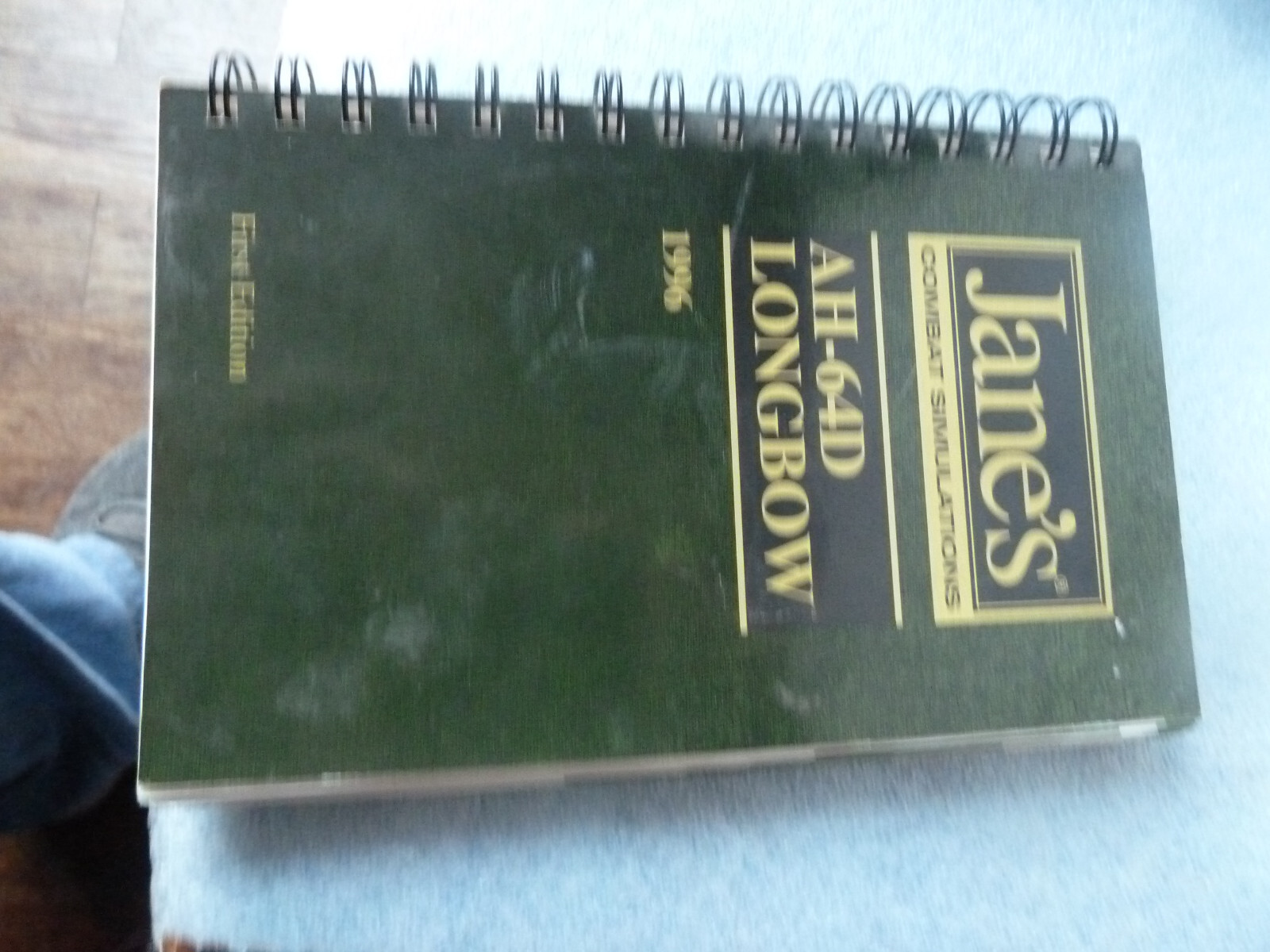 Book Jane's Combat Simulations AH-64D Longbow 1996
