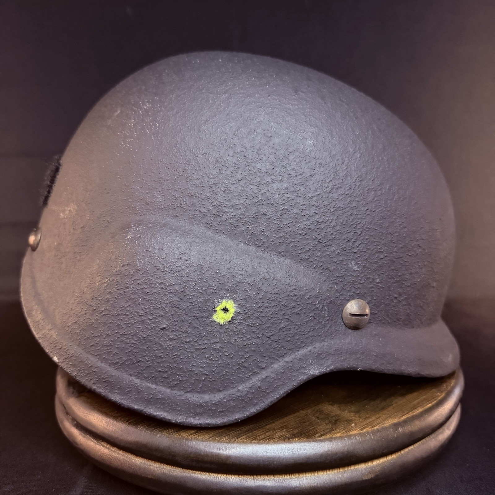 Safariland 3A Helmet Size Large PASGT Black Ballistic Protech IIIA Bulletproof