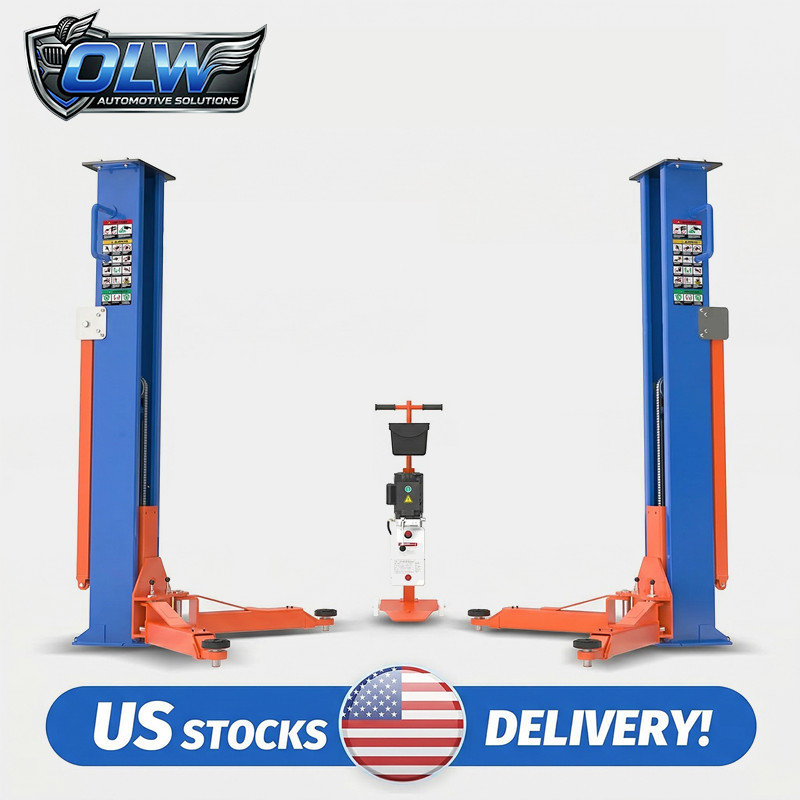 2 Post Lift 8000lbs Two Post Lift Auto Lift Car Lift Hoist Equipment 220V 60Hz