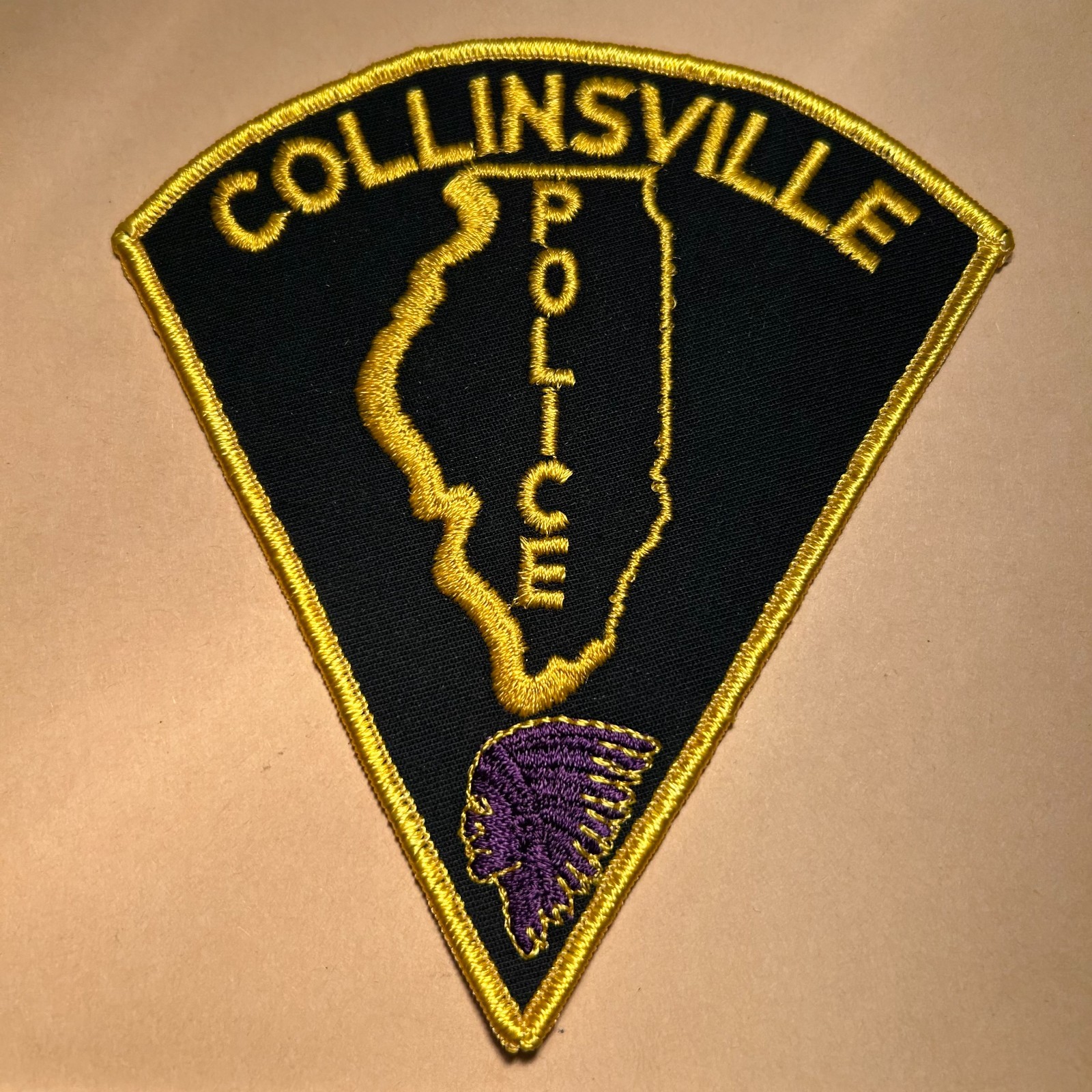 Collinsville Illinois IL Police patch
