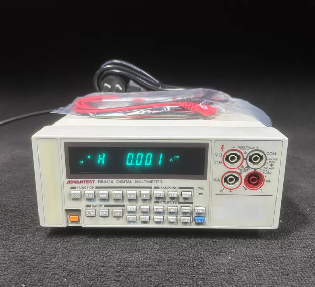 1PCS ADVANTEST R6441A four and a half position desktop multimeter