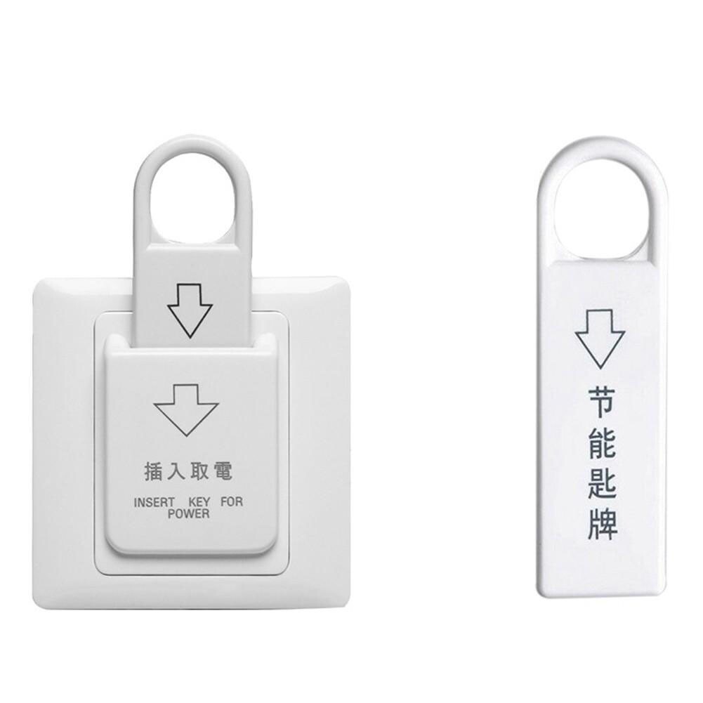 1p?c High Quality Magnetic Card Switch Insert Key For Power Energy Saving Access