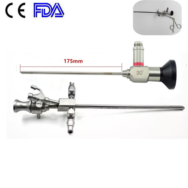 0/30° ø2.7x175mm HD Arthroscope Sinuscope Endoscope Sheath with Working Channel