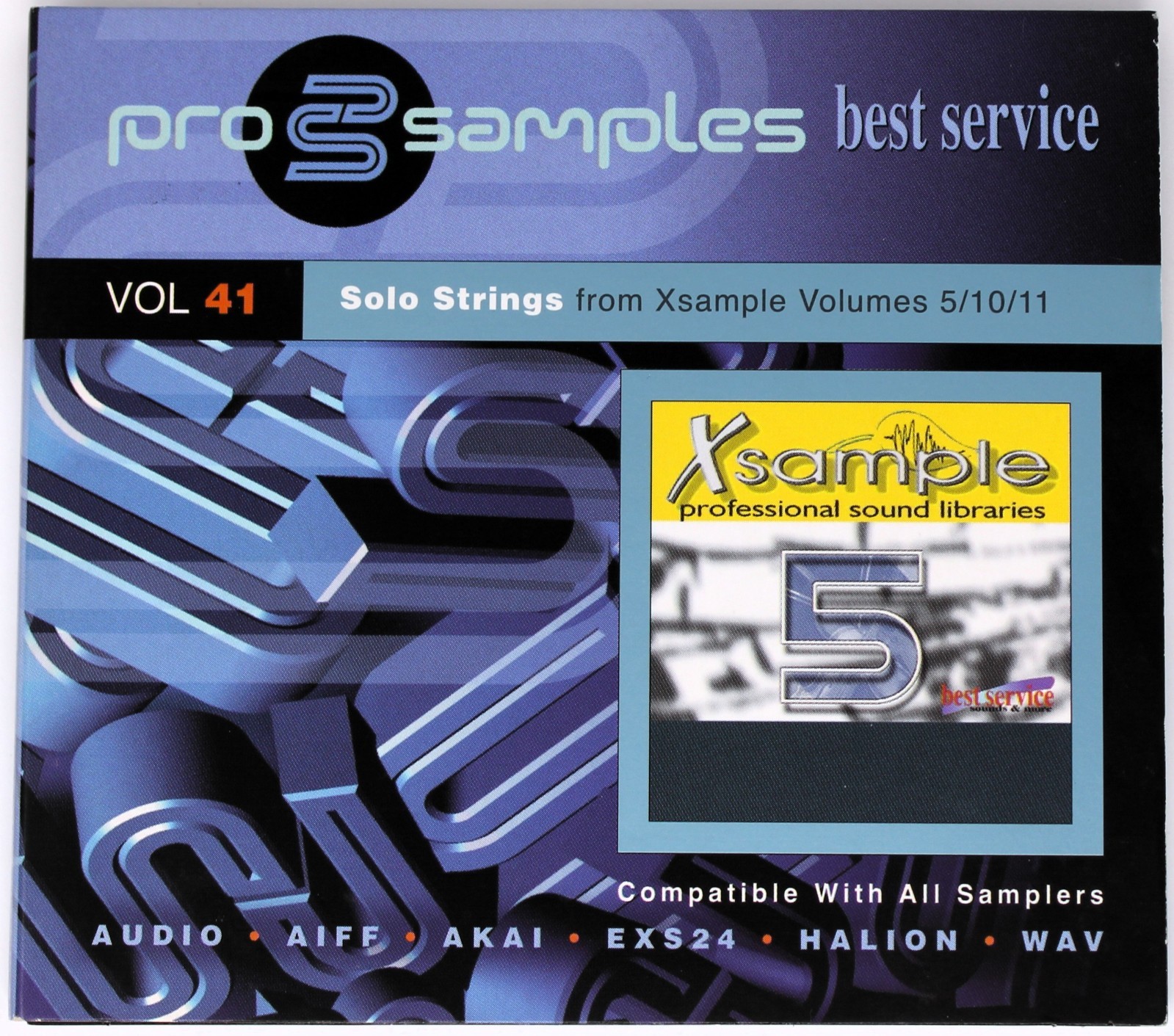 Best Service Pro Samples 41 Solo Strings Sound Library/Sampling 2 CD