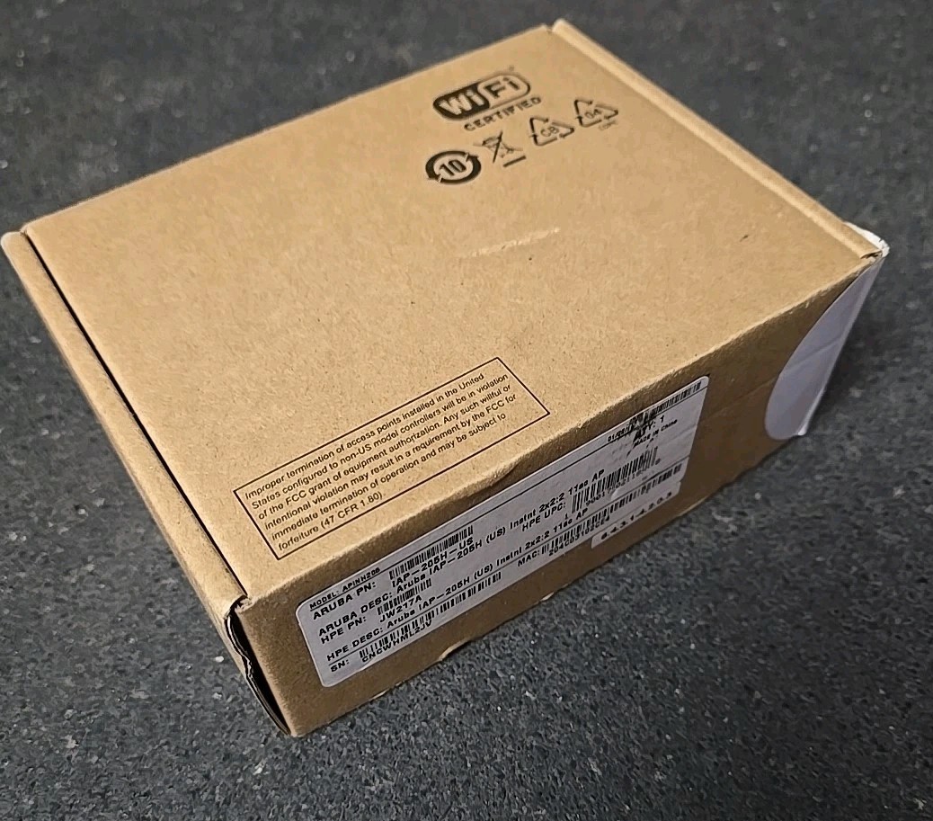 NEW HP Aruba APIN0205 Instant Wireless Network Access Point (IAP-205H)