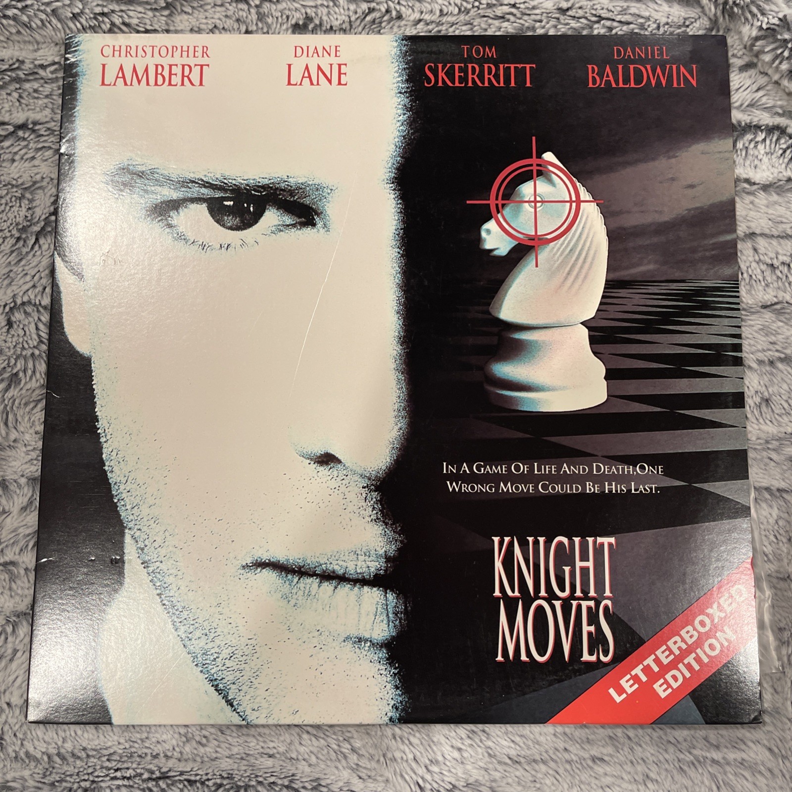 KNIGHT MOVES • Laserdisc - Letterboxed Edition Diane Lane