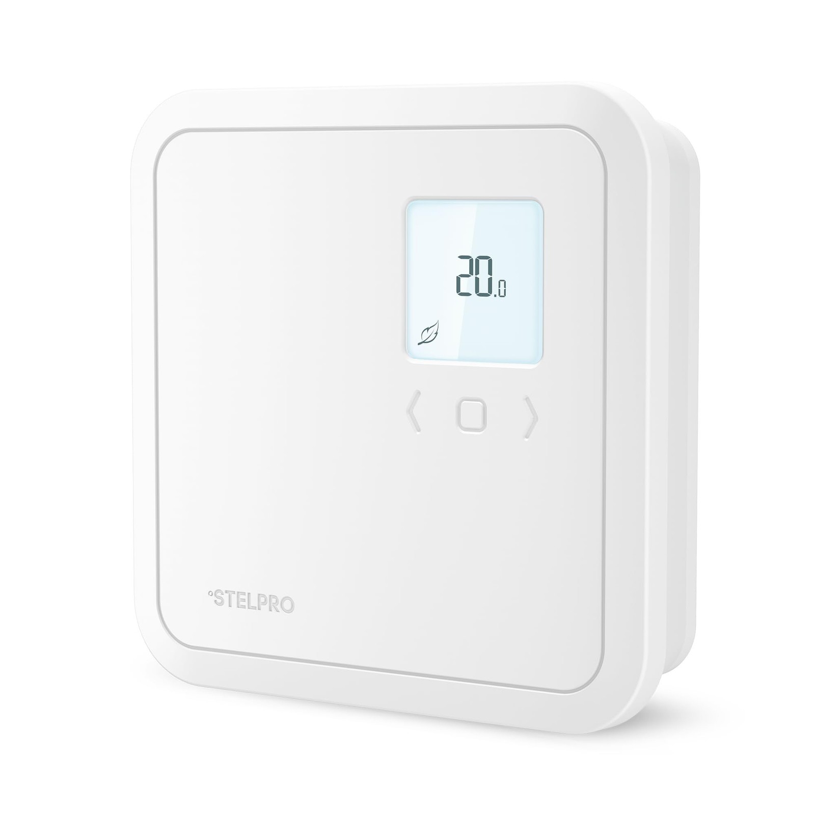 Stelpro Line Voltage Thermostat - Non-Programmable 4000W - ST402NP - White | ...