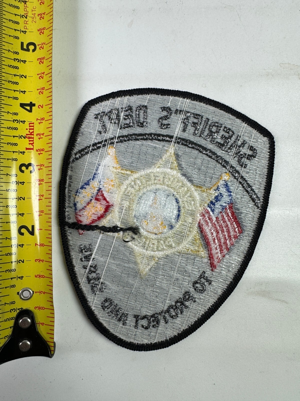 Evangeline Parish Sheriff Louisiana Patch W4