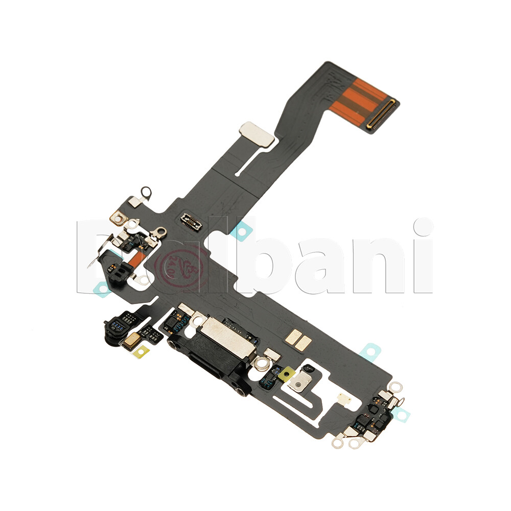 OEM Charging Port Charger Dock Mic Flex Cable For iPhone 12 Pro Black