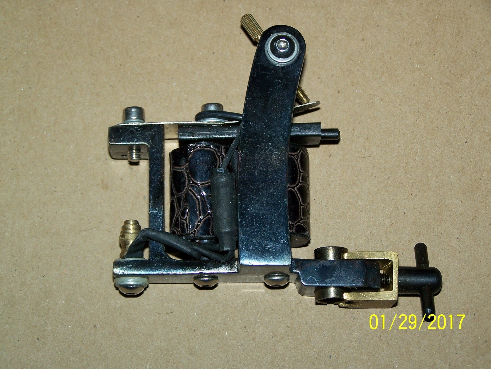 old stock tattoo machine #37 ink needles tubes grips tip power NEVER USED