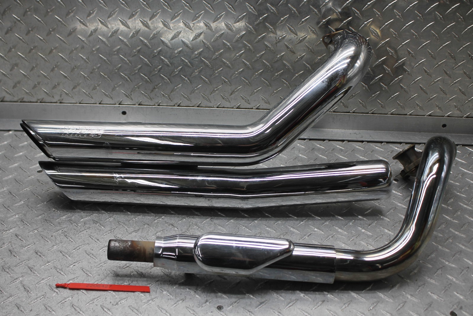 2006 YAMAHA V STAR 650 XVS650 CUSTOM VANCE & HINES EXHAUST PIPE
