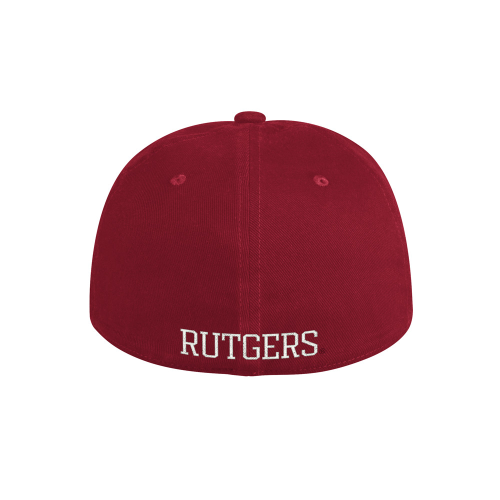 adidas Rutgers Scarlet Knights Slouch Stretch Cap Mens Red Athletic Casual H2538