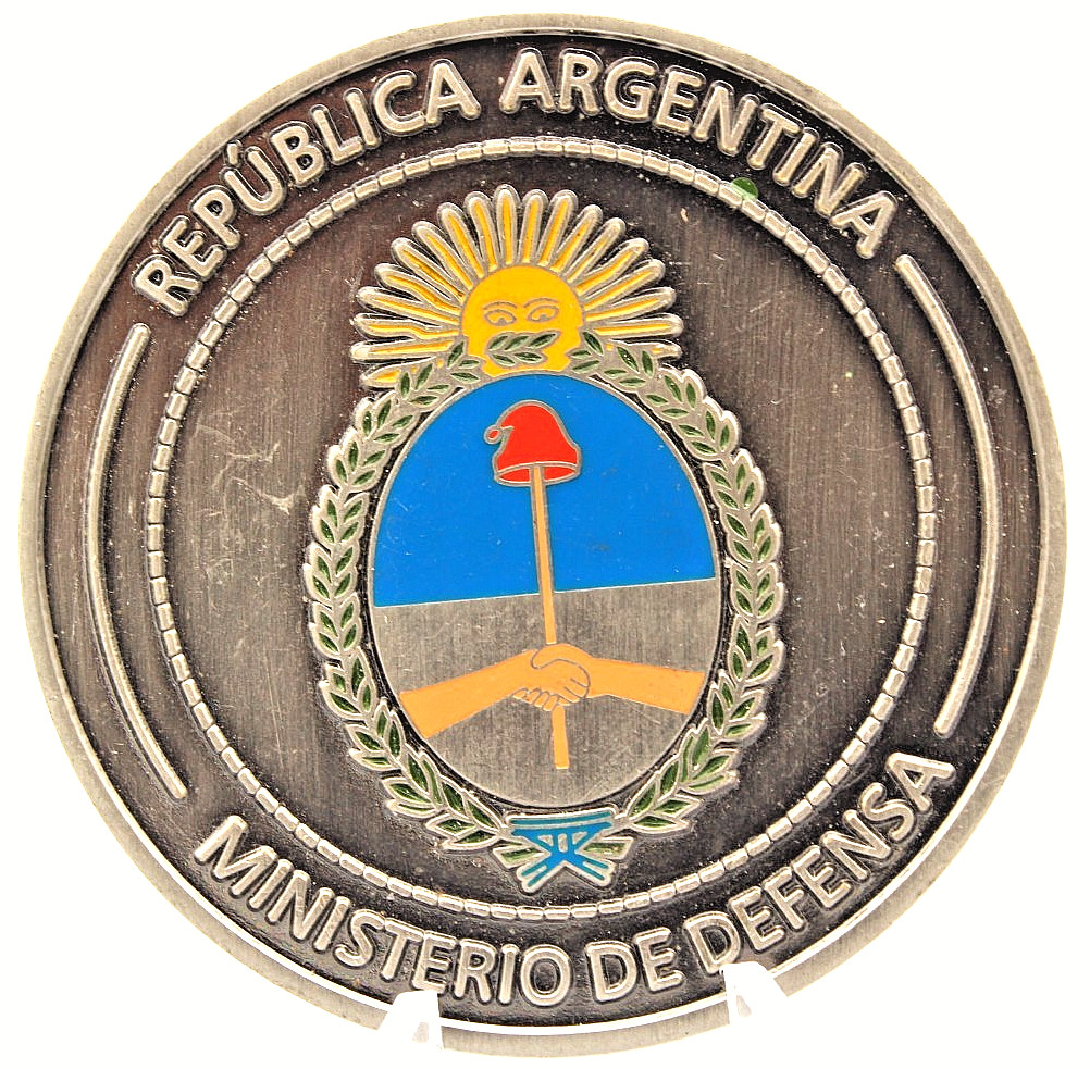 Argentina Ministry of Defense Challenge Coin Ejército Armada Aérea 2"
