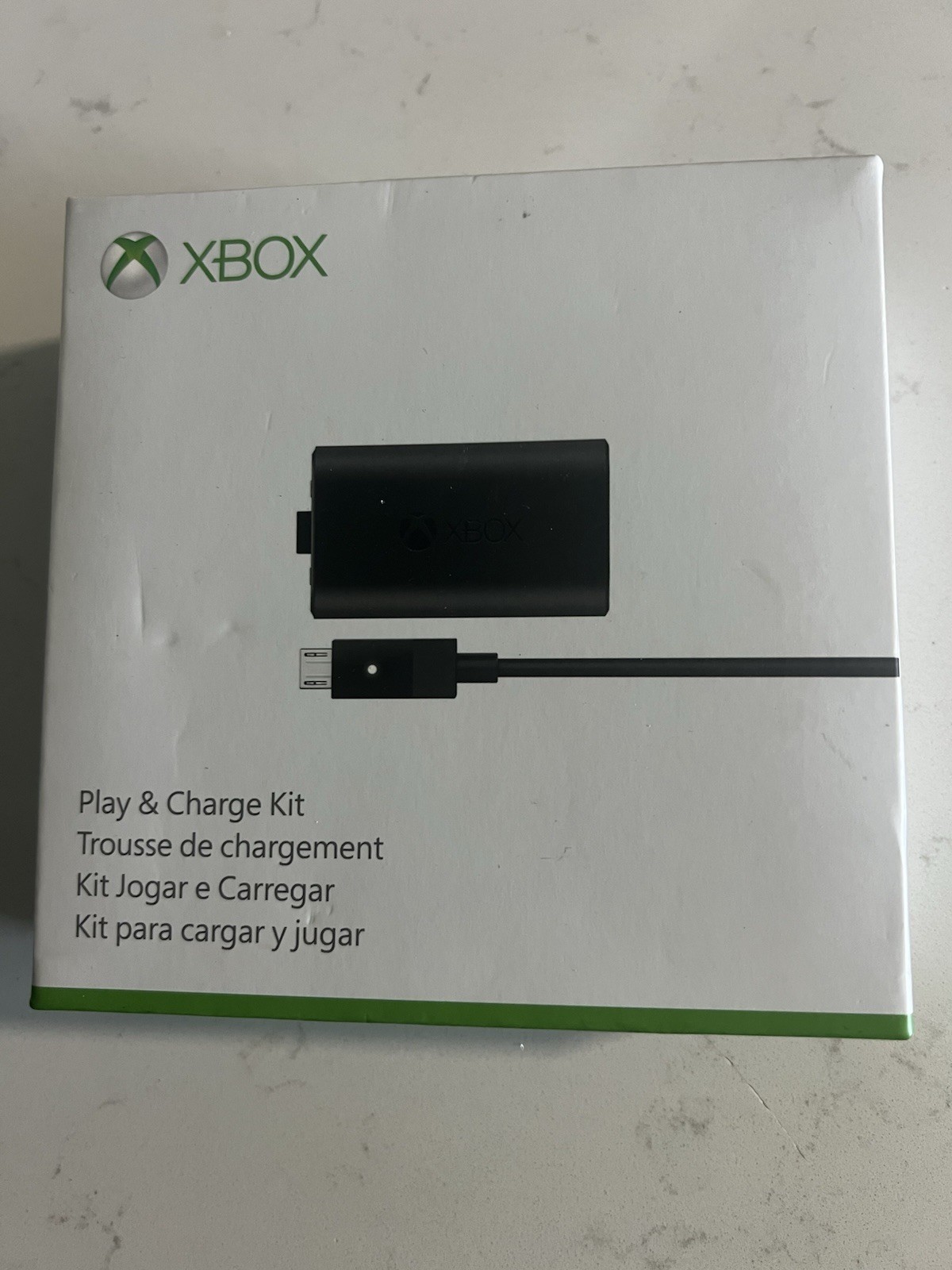 GENUINE Microsoft Official XBOX ONE Play & Charge Kit Model 1727 S3V-00013 NIB