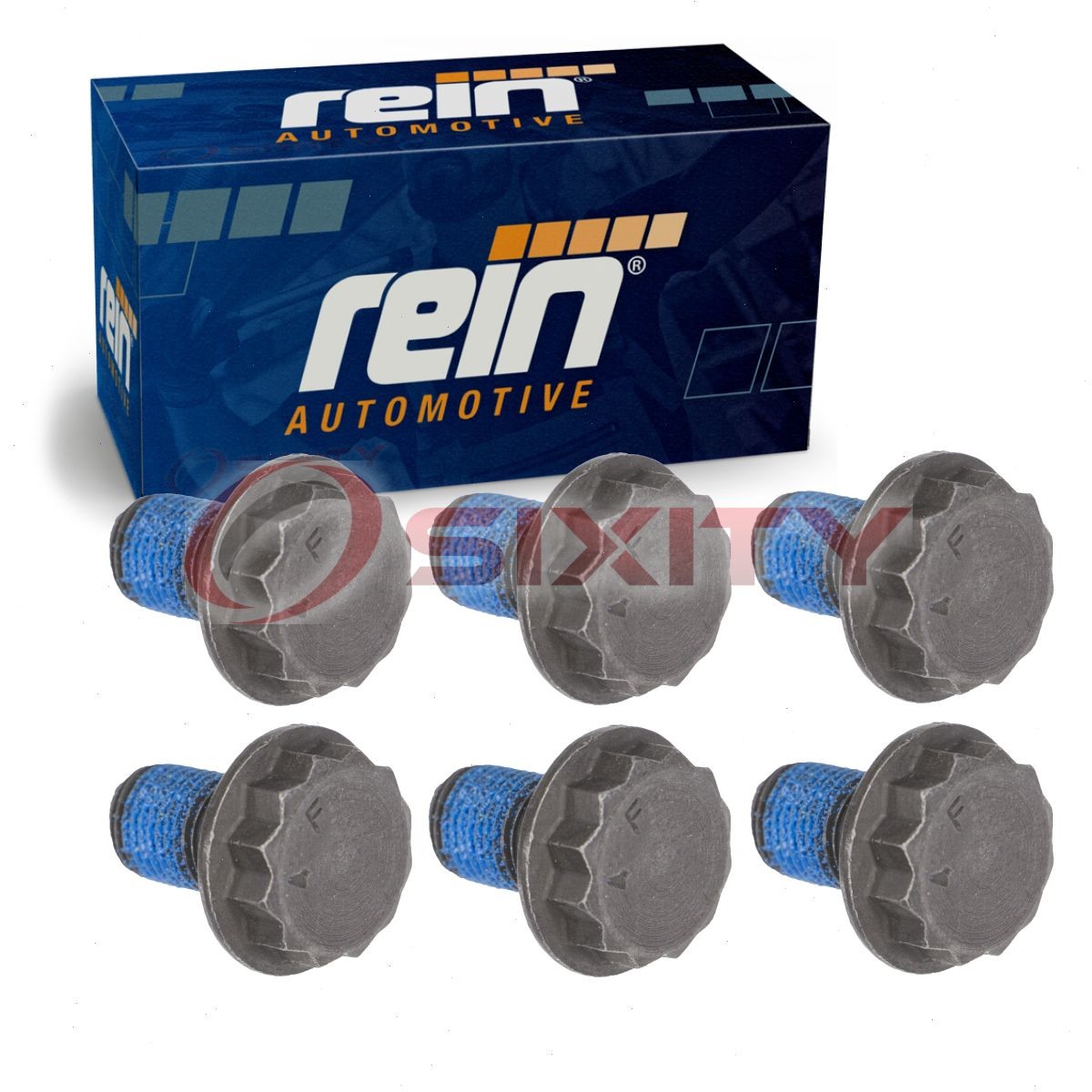 6 pc Rein Clutch Flywheel Bolts for 2007-2010 Volkswagen Golf City 2.0L L4 xz