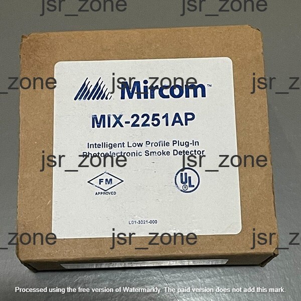 MIX 2251 AP Mircom Smoke Detector  Brand New USA Stock Express Shipping Free