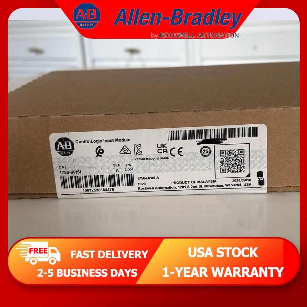 New Allen Bradley 1756-IA16I/A ControlLogix 16Pt Input Module US Same Day Ship