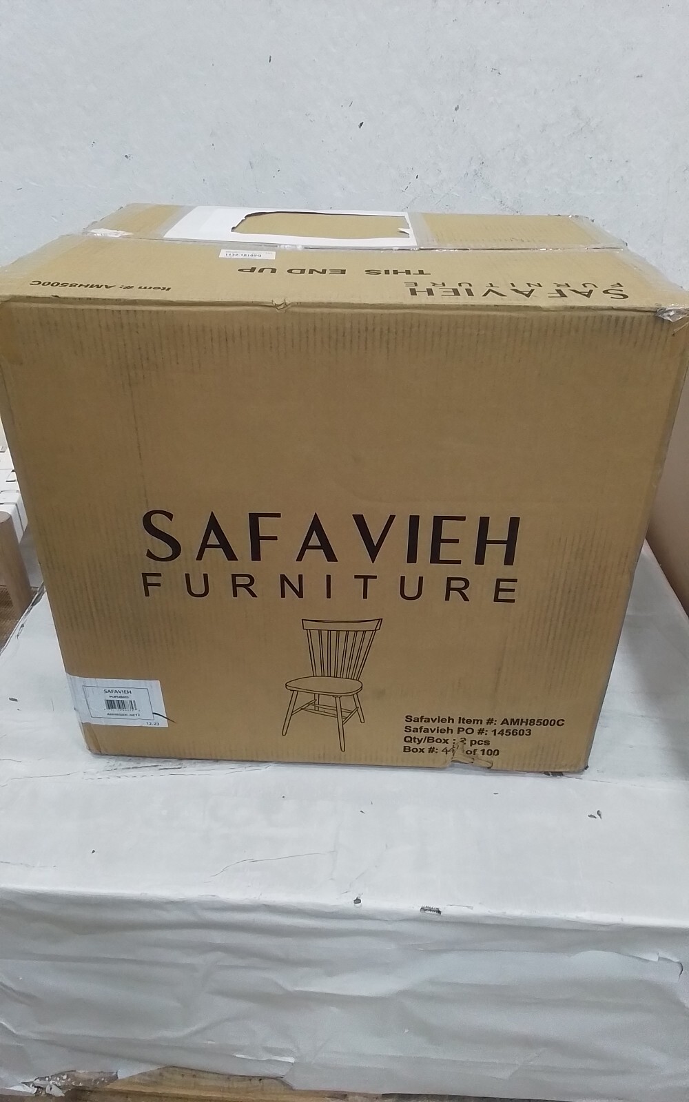 Safavieh PARKER SPINDEL SIDE CHAIR, Reduced Price 2172733717 AMH8500C