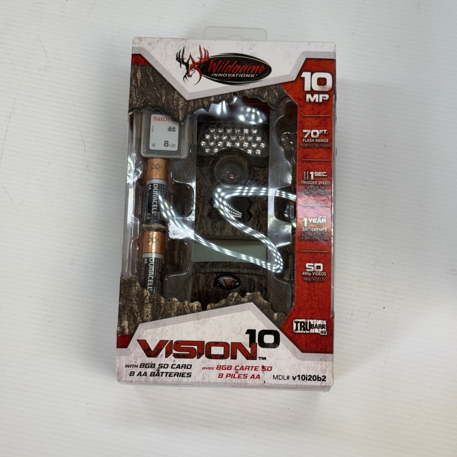 Wildgame Innovations Vision 10 Lightsout game camera combo kit